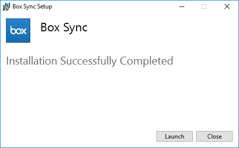launch Box Sync