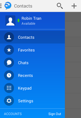 Tap Contacts and then the plus sign in the top right-hand corner of the Contacts screen. The Add Contact window opens.