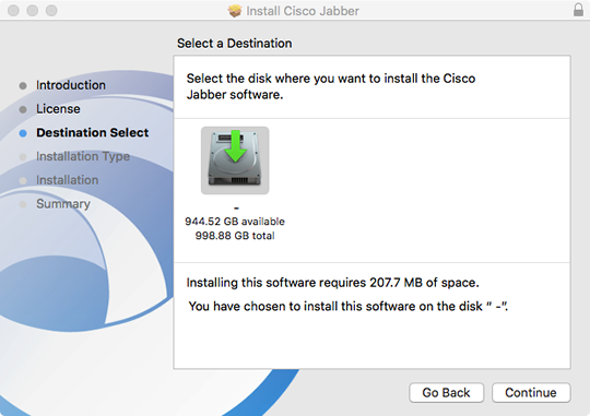 choose to install the software on your hard drive